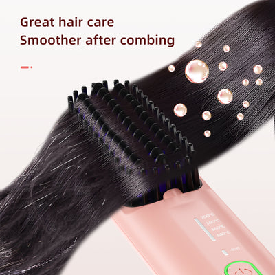 Cordless Hair Straightener Brush